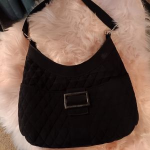 Vera Bradley Black Quilted Purse